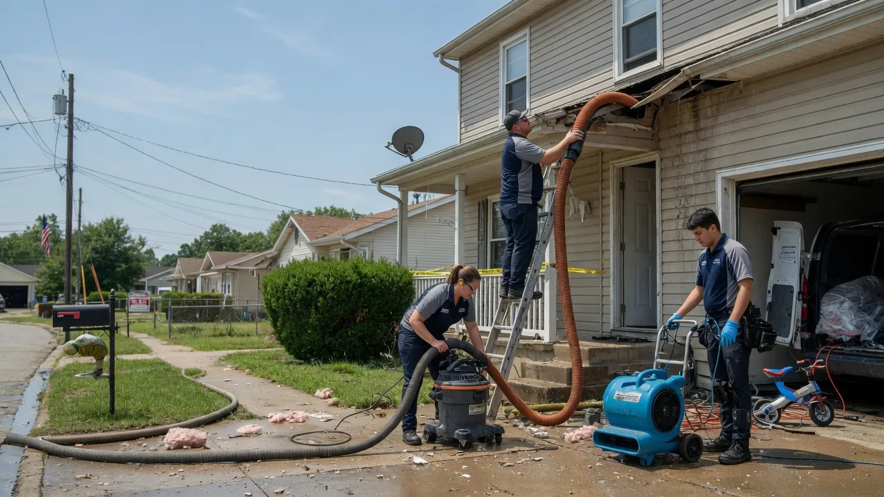 Water Damage Restoration in Chattanooga, OK near me